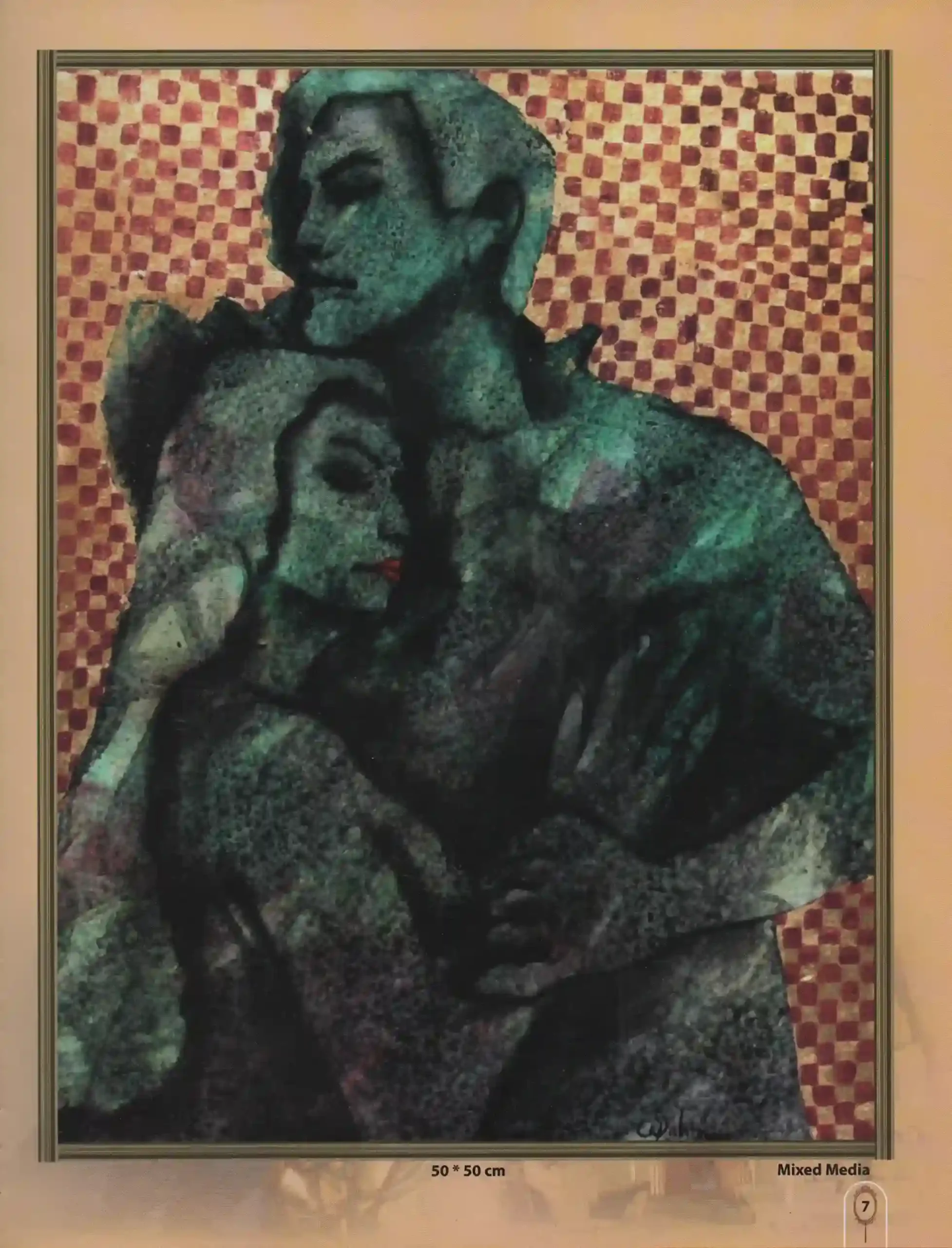 Personage of Egyptian Vision Art Exhibition 2014-029