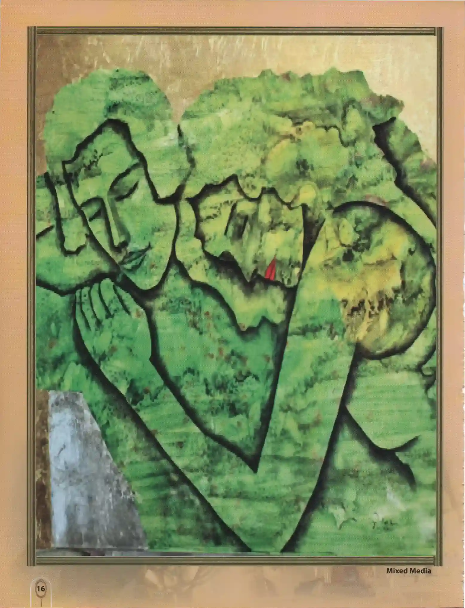 Personage of Egyptian Vision Art Exhibition 2014-038
