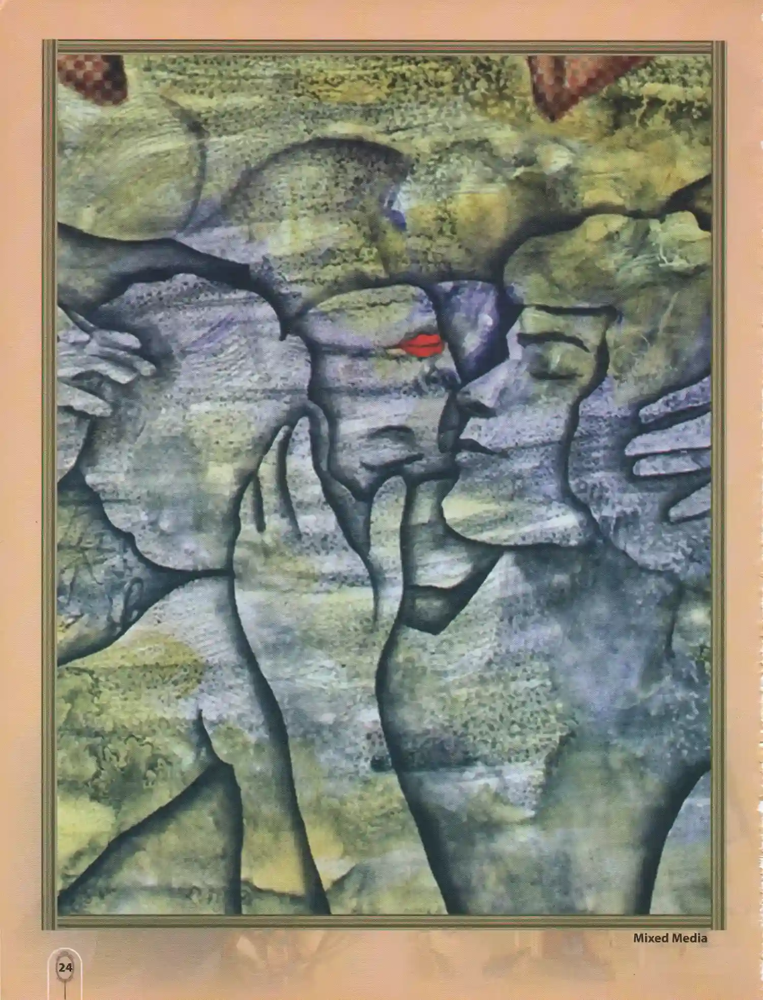 Personage of Egyptian Vision Art Exhibition 2014-046